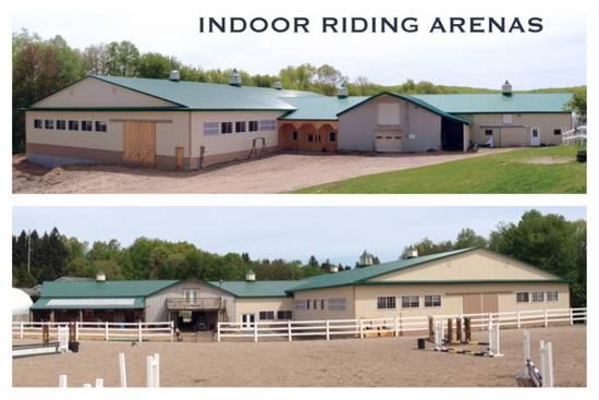 90x180x18 Indoor horse riding arena in Terryville, CT