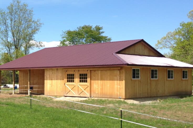 Horse Barn in Monson, MA